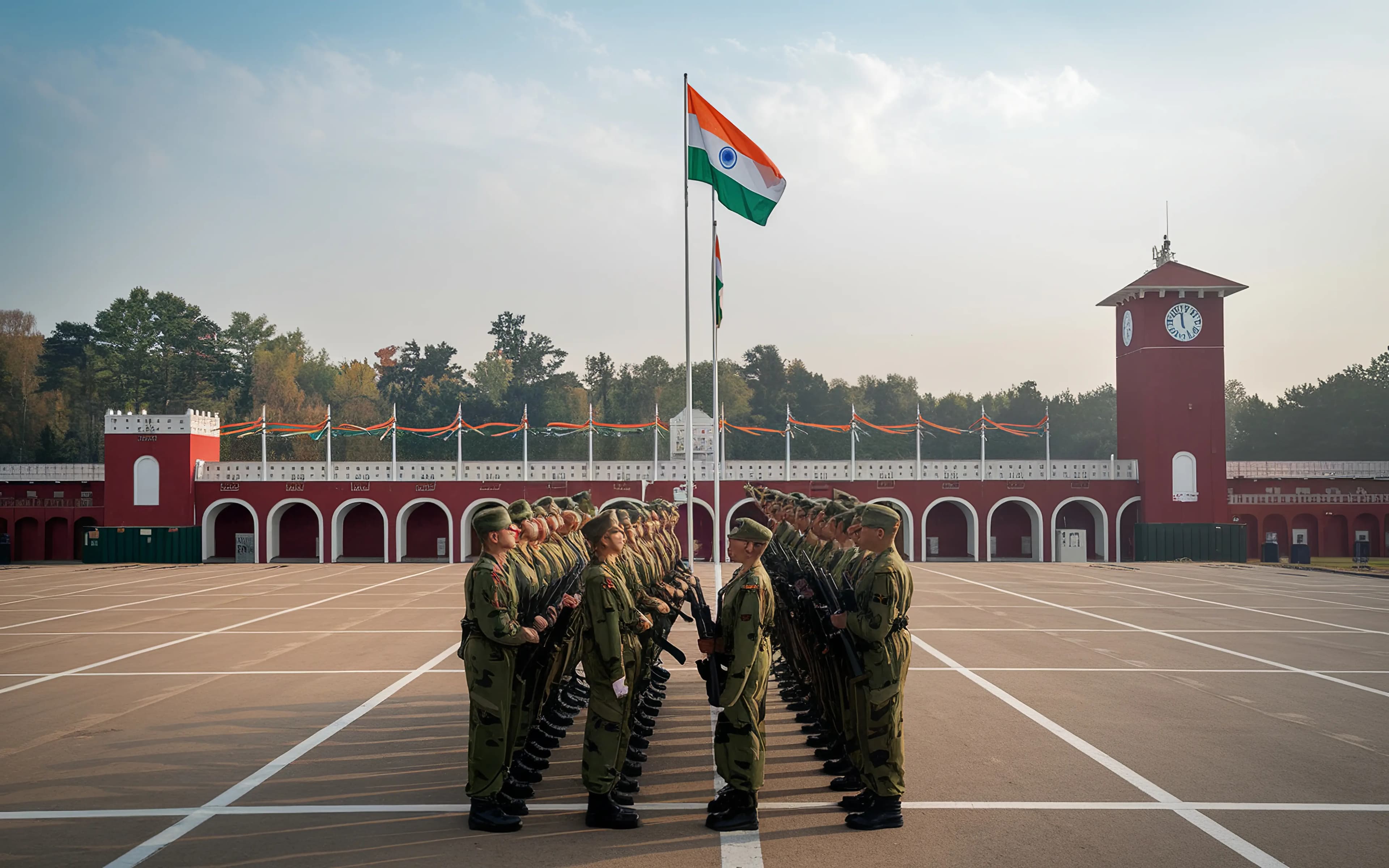 Sainik Academy training